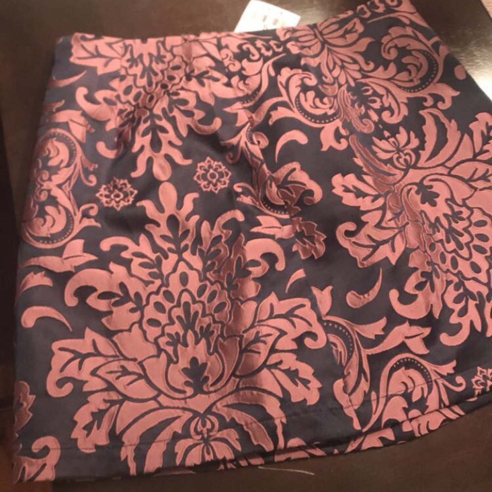 Preppy Patterned Mini Skirt